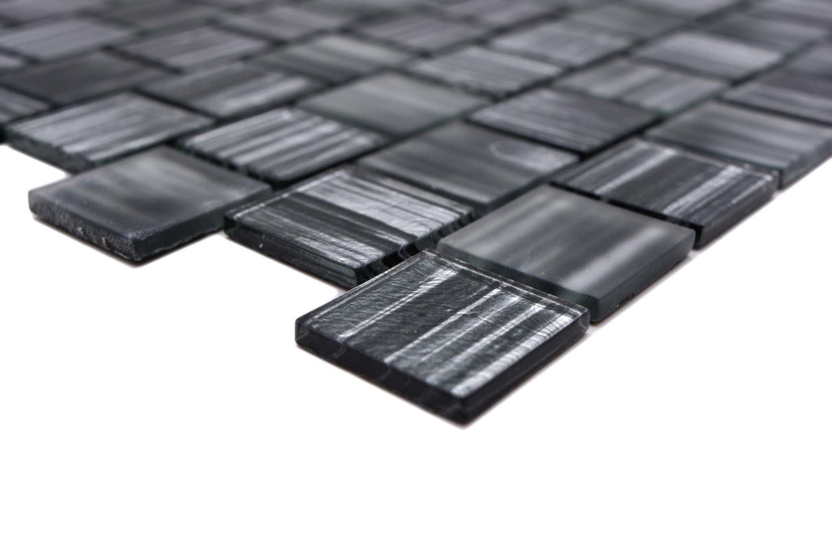 Mosaik Svart Haparanda - 014 | 0,091 m²/ark