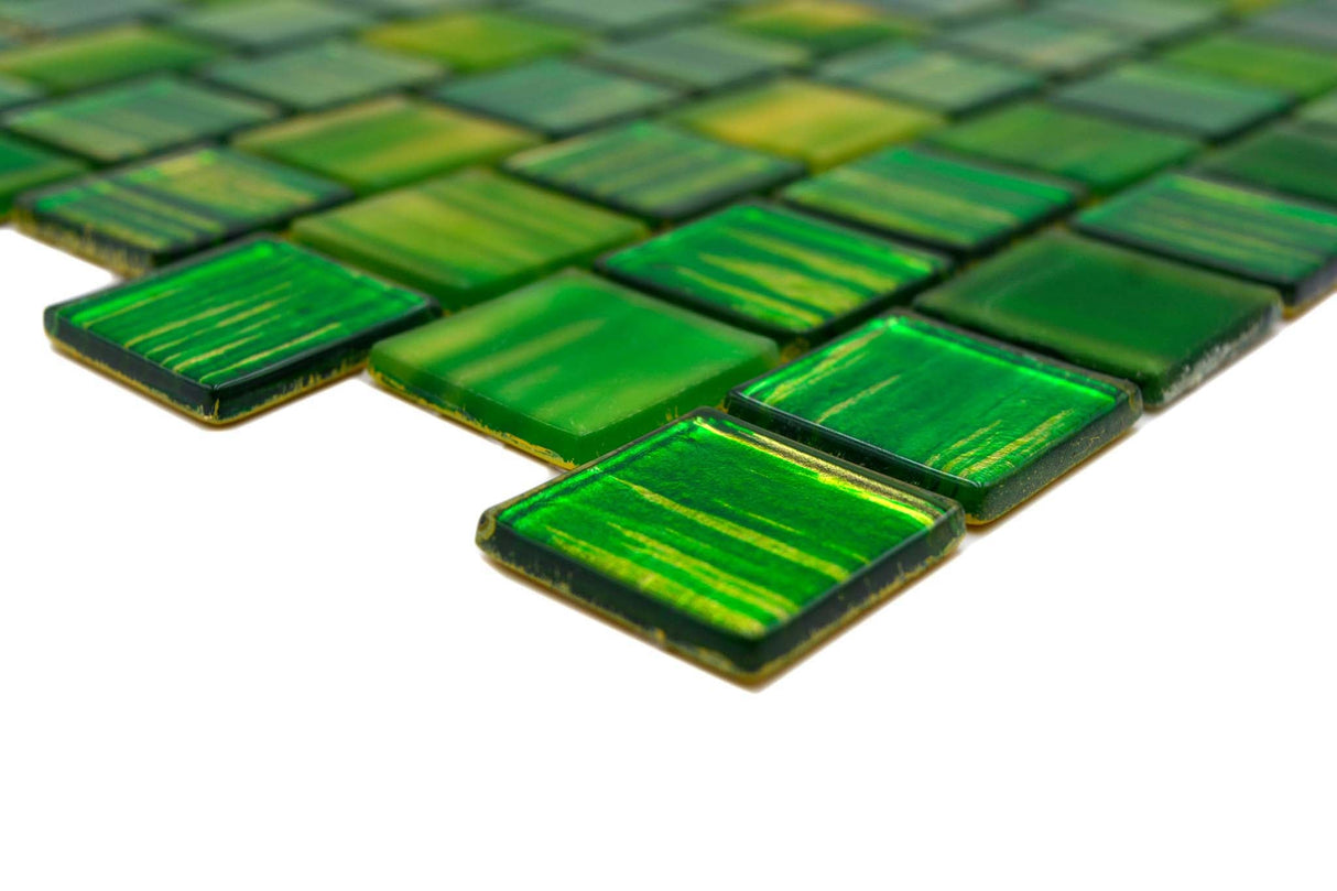 Mosaik Grön Haparanda - 015 | 0,091 m²/ark