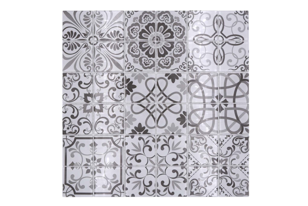 Mosaik Grå Halmstad - 002 | 0,09 m²/ark