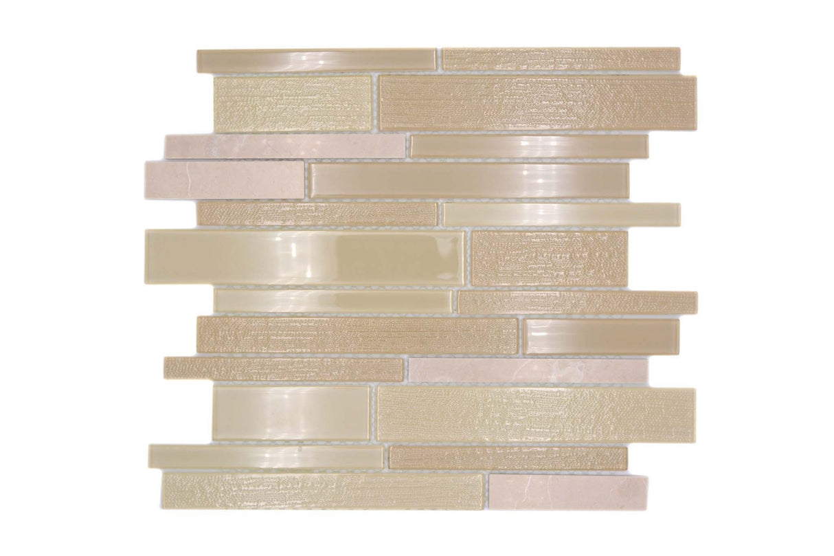 Mosaik Beige Ödeshög - 001 | 0,086 m²/ark