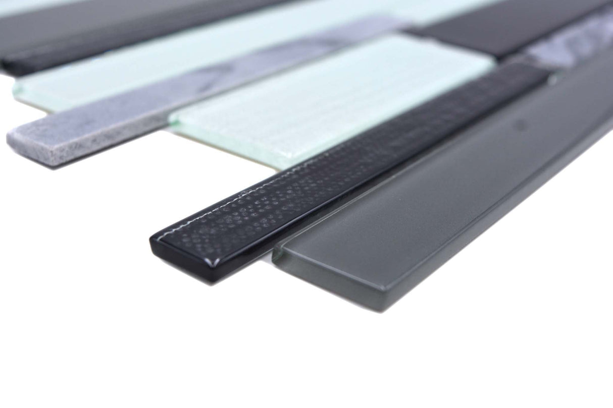 Mosaik Grå Ödeshög - 003 | 0,086 m²/ark