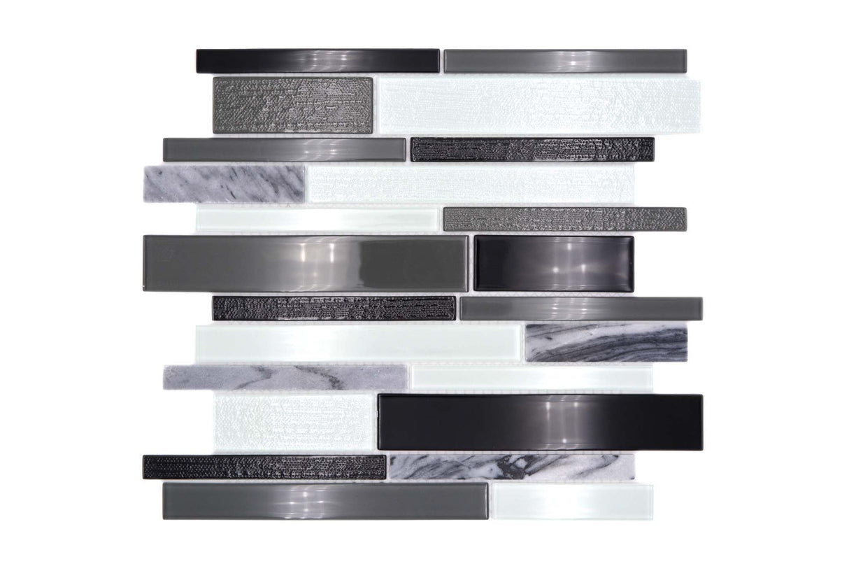 Mosaik Grå Ödeshög - 003 | 0,086 m²/ark