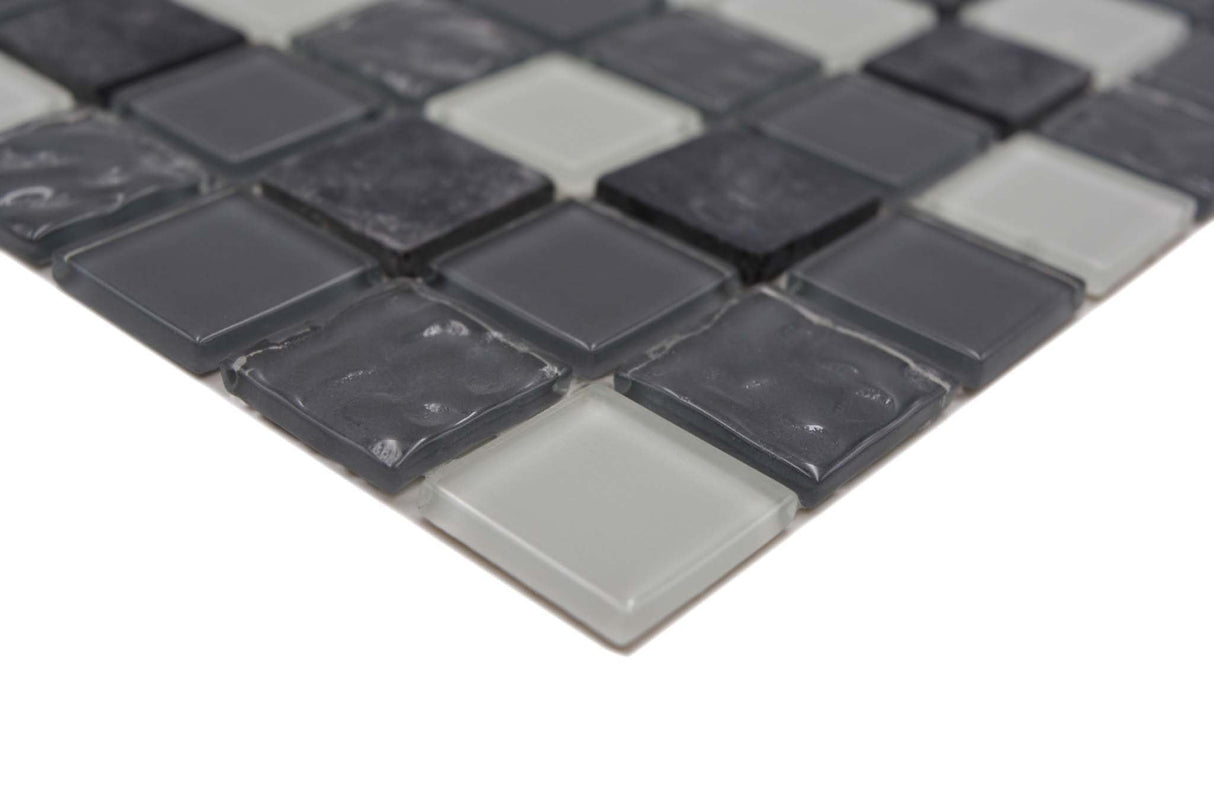 Mosaik Grå Bjärred - 001 | 0,099 m²/ark