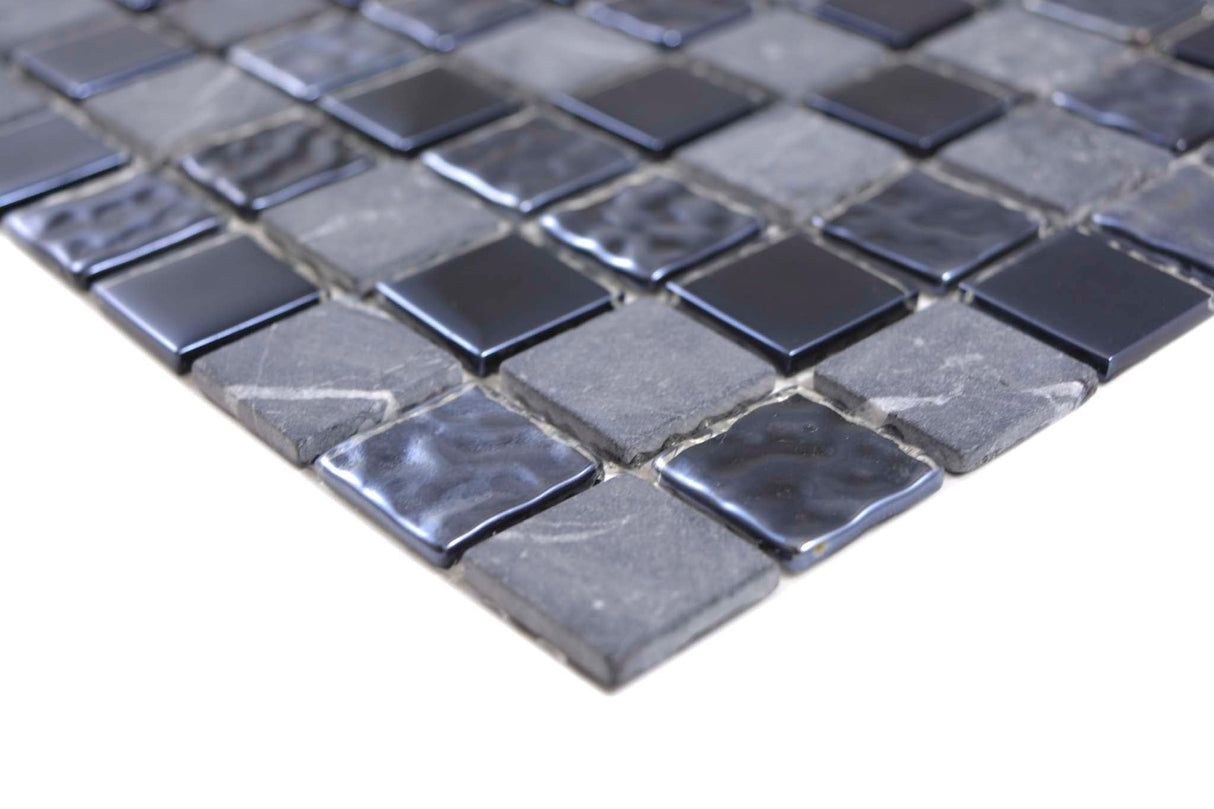 Mosaik Grå Bjärred - 003 | 0,099 m²/ark