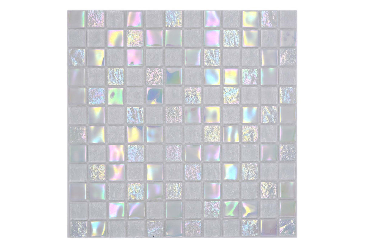 Mosaik Vit Västerås - 001 | 0,092 m²/ark