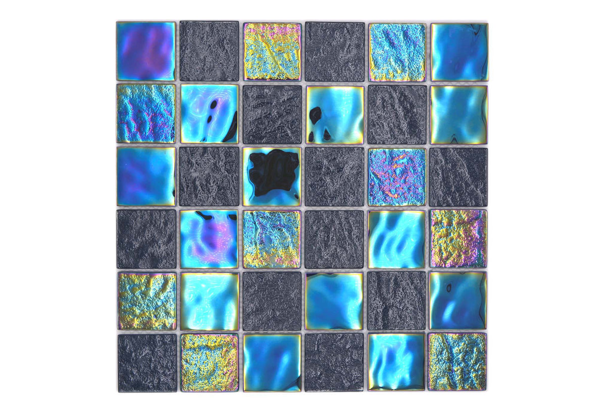 Mosaik Blå Västerås - 005 | 0,089 m²/ark