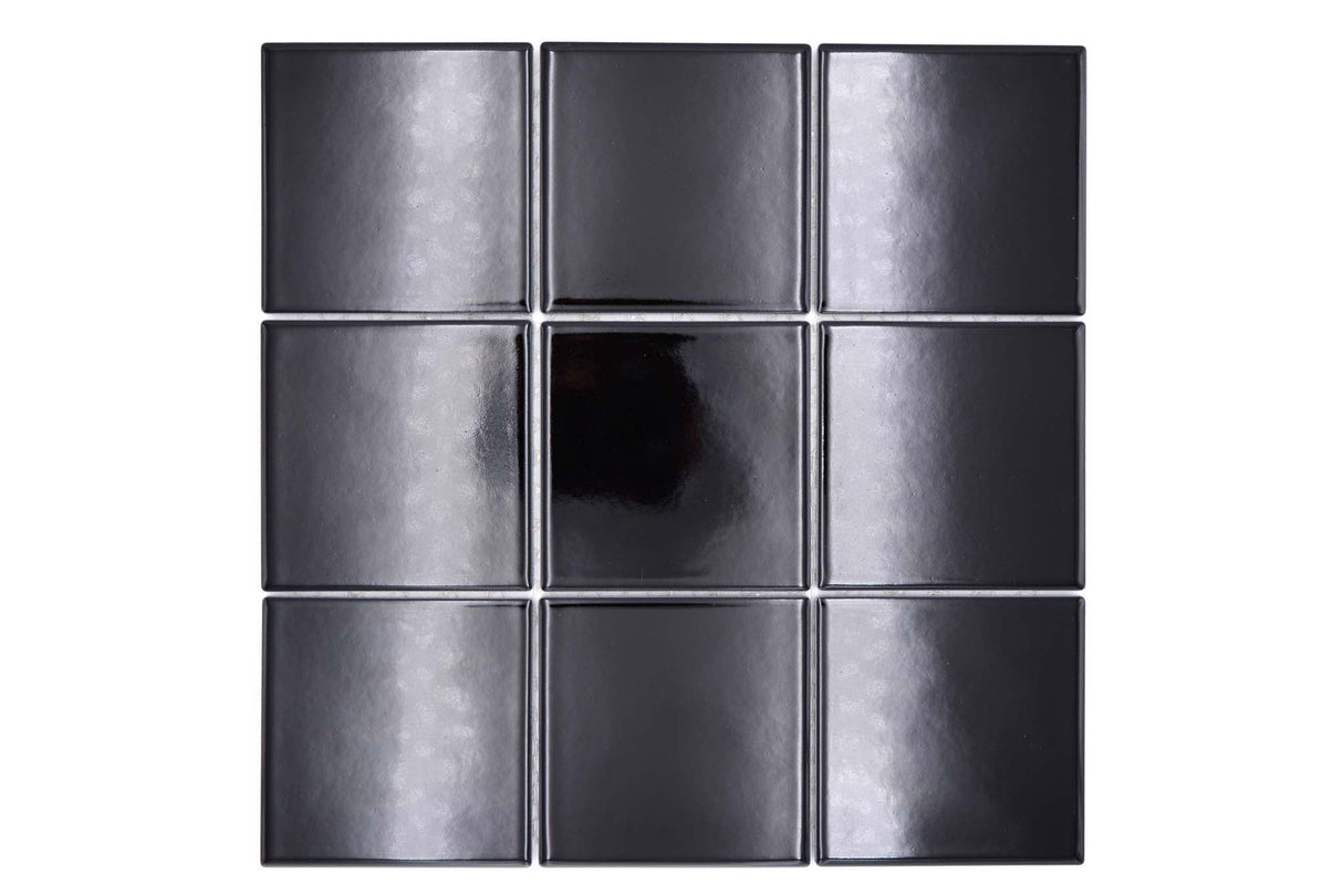 Mosaik Svart Malmö - 037 | 0,089 m²/ark