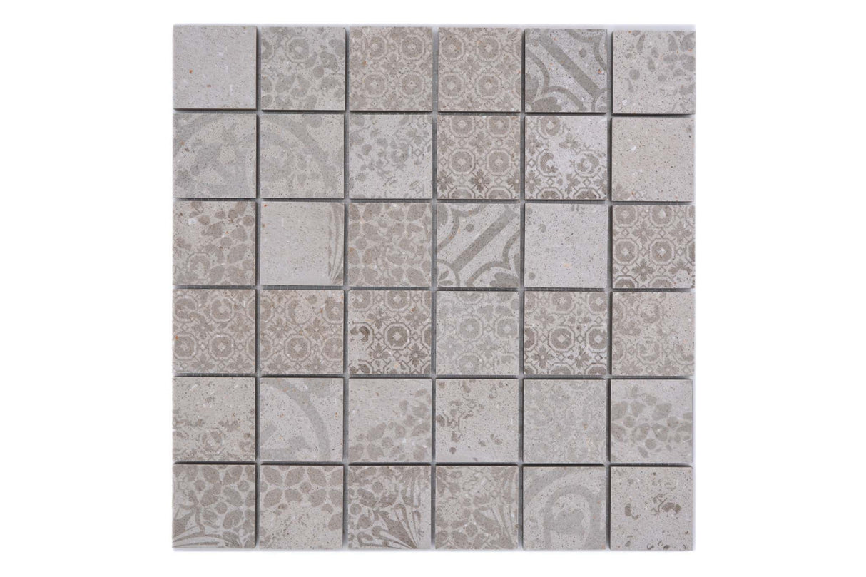 Mosaik Beige Piteå - 001 | 0,088 m²/ark