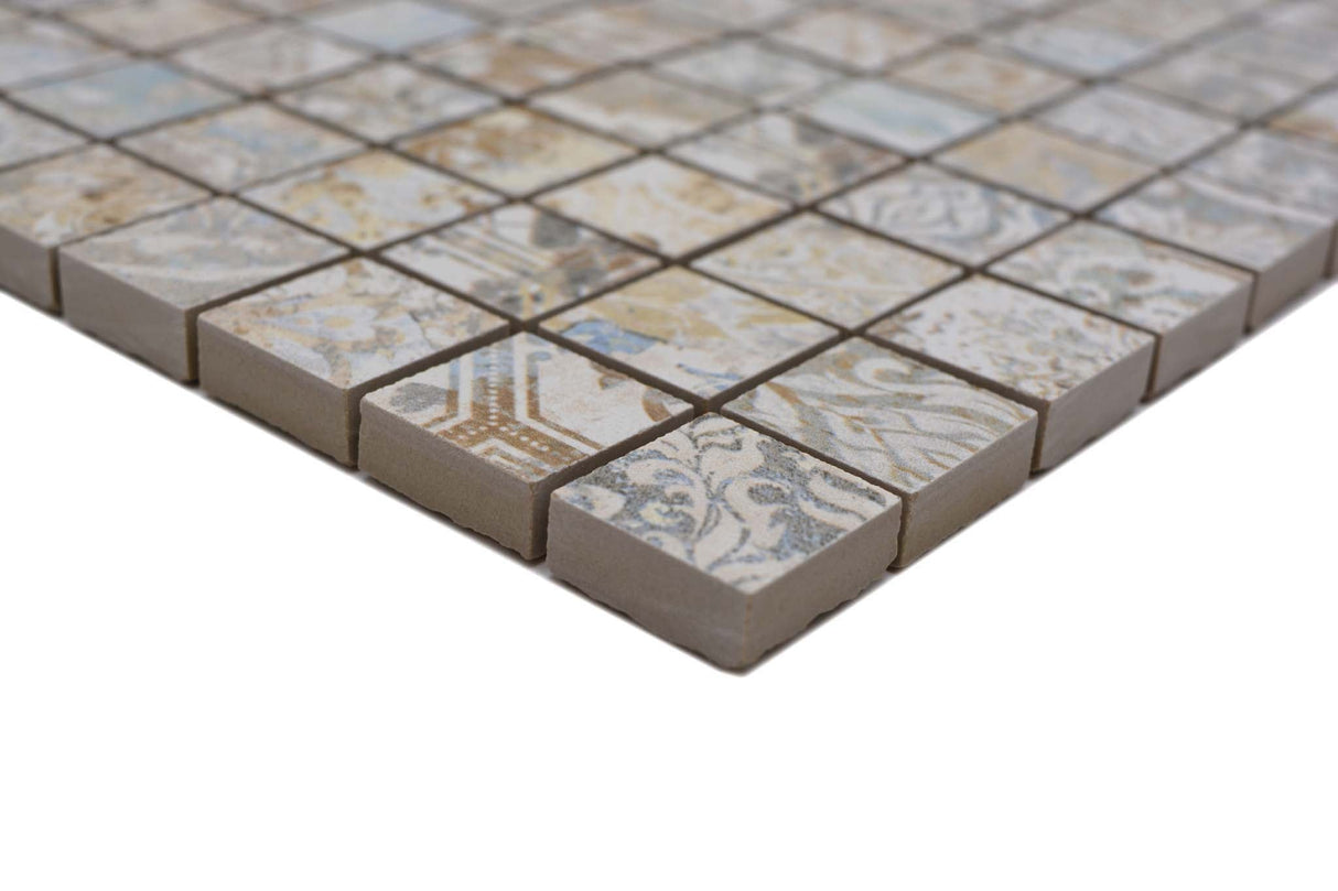 Mosaik Flerfärgad Hässleholm - 005 | 0,087 m²/ark