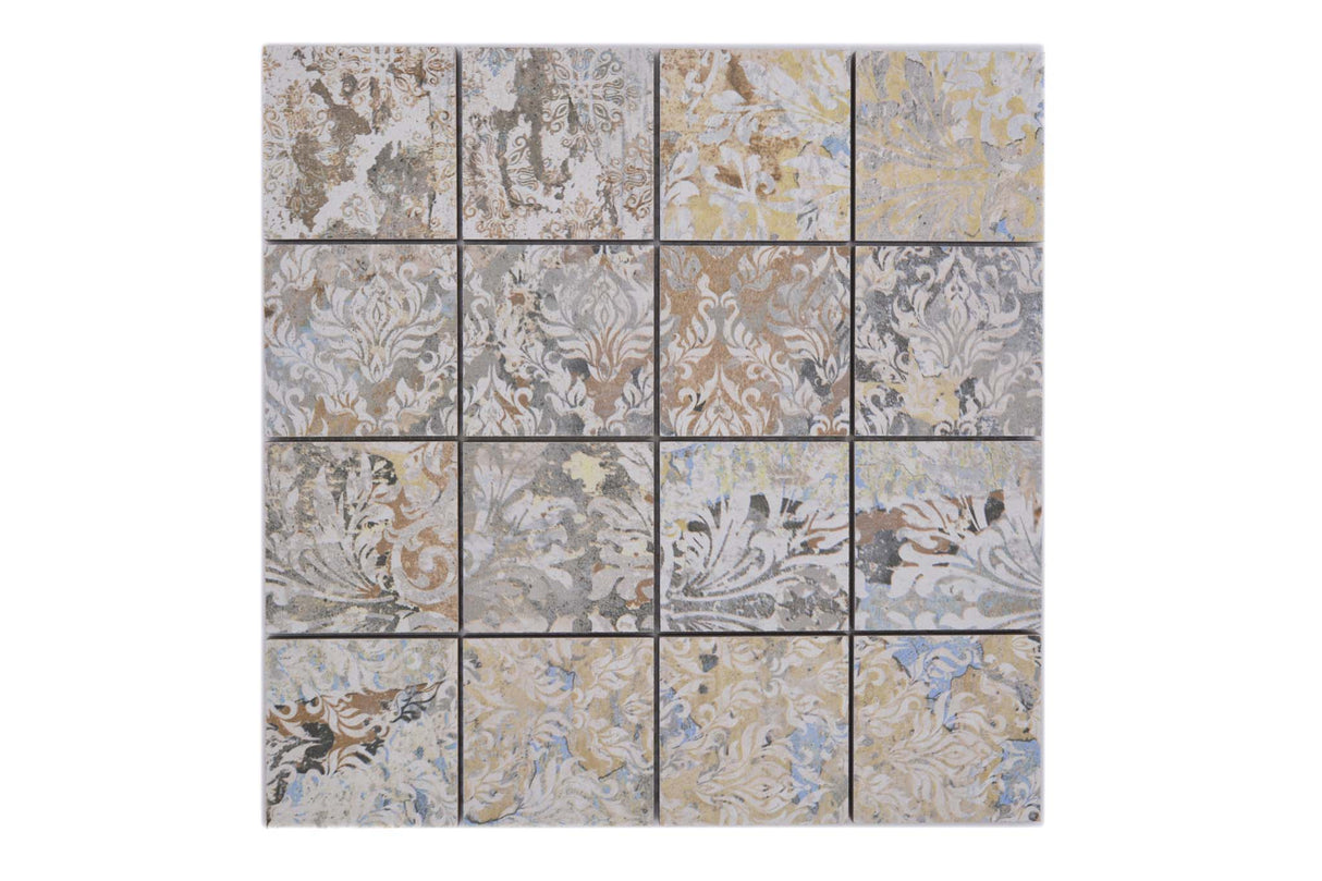 Mosaik Flerfärgad Hässleholm - 007 | 0,083 m²/ark