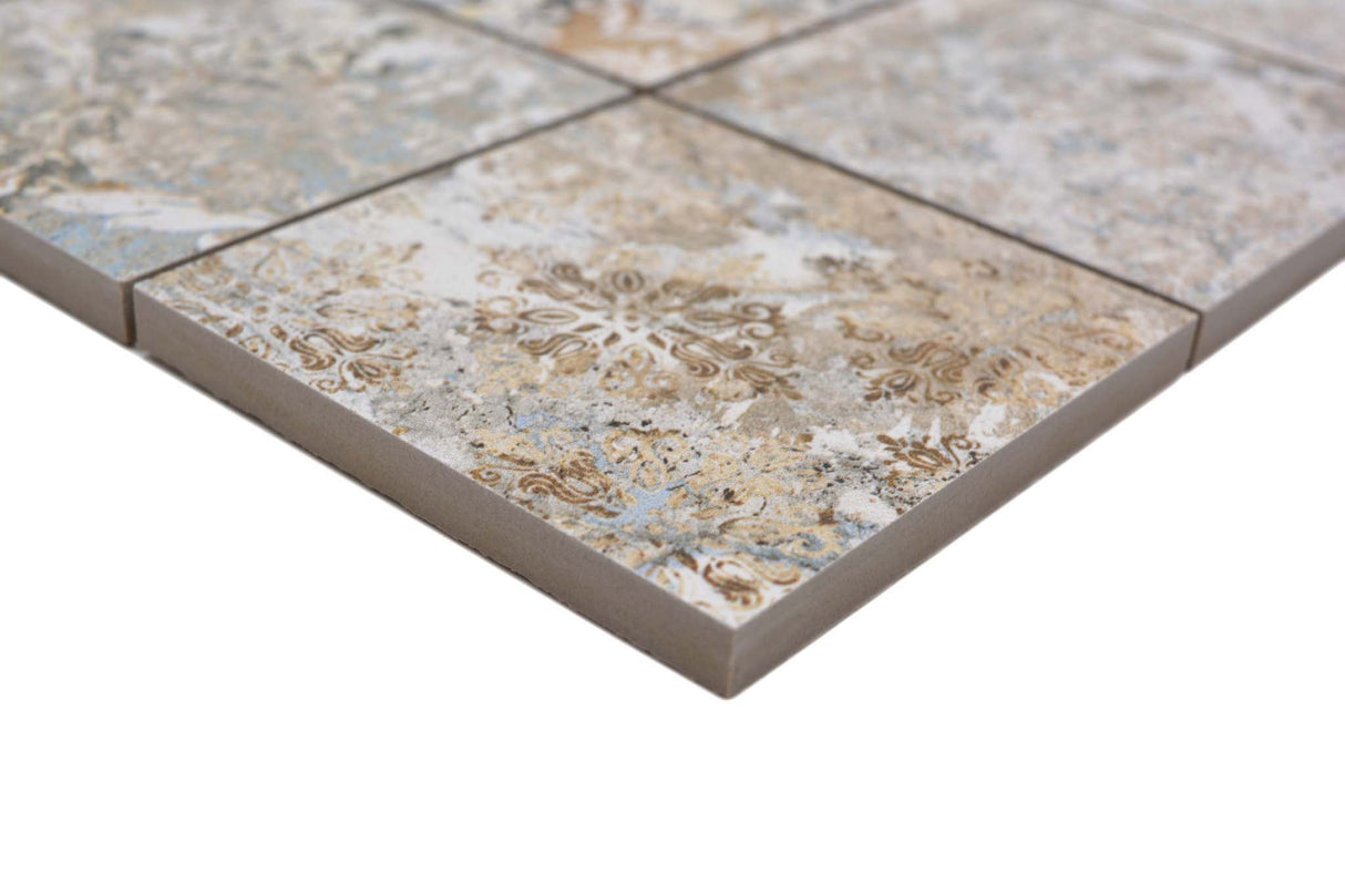 Mosaik Flerfärgad Hässleholm - 008 | 0,083 m²/ark