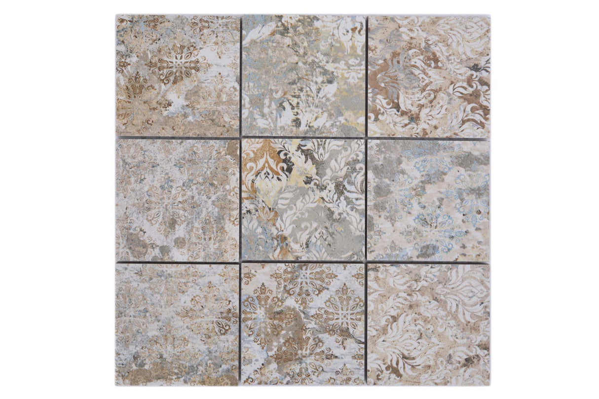 Mosaik Flerfärgad Hässleholm - 008 | 0,083 m²/ark