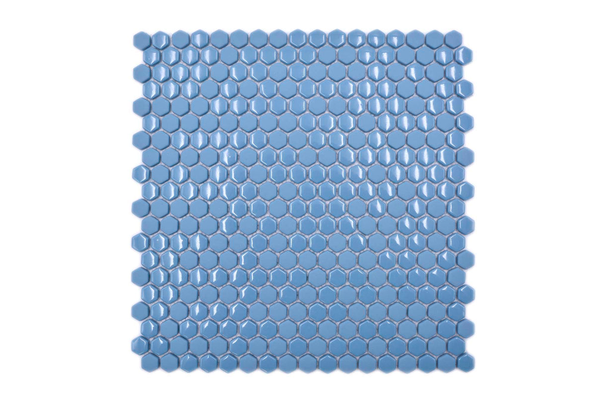 Mosaik Blå Ljungby - 016 | 0,085 m²/ark