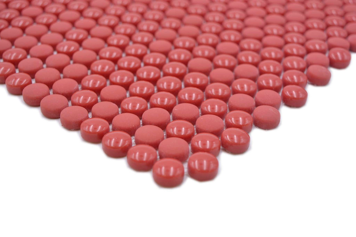 Mosaik Röd Ljungby - 025 | 0,104 m²/ark