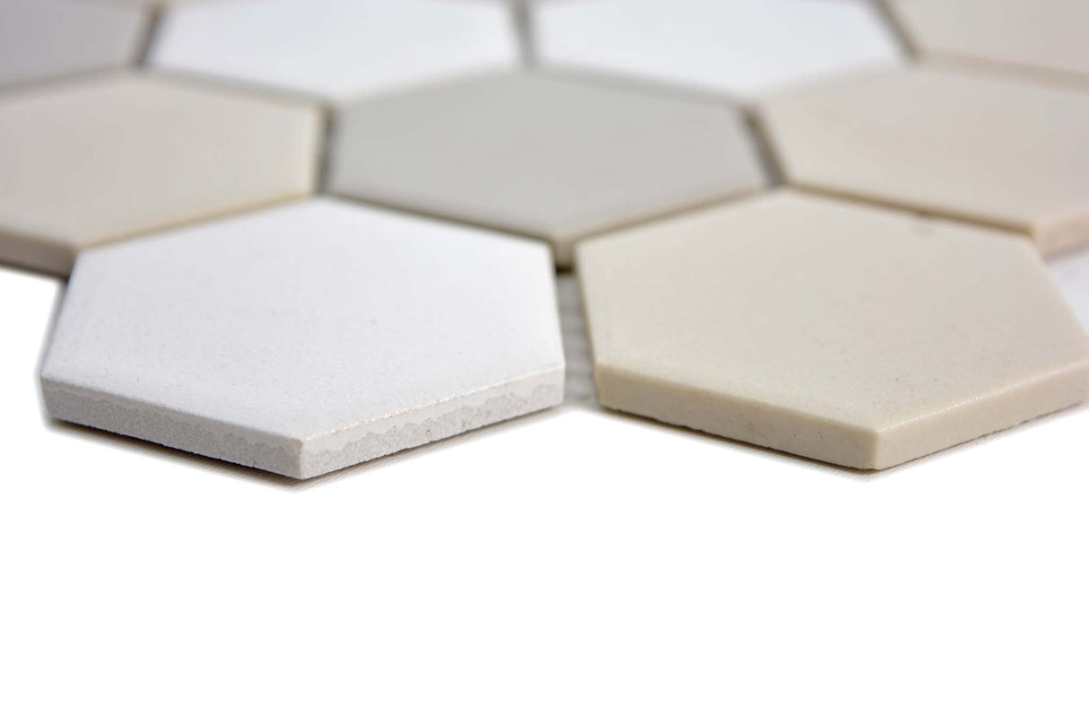 Mosaik Vit Nyköping - 011 | 0,092 m²/ark