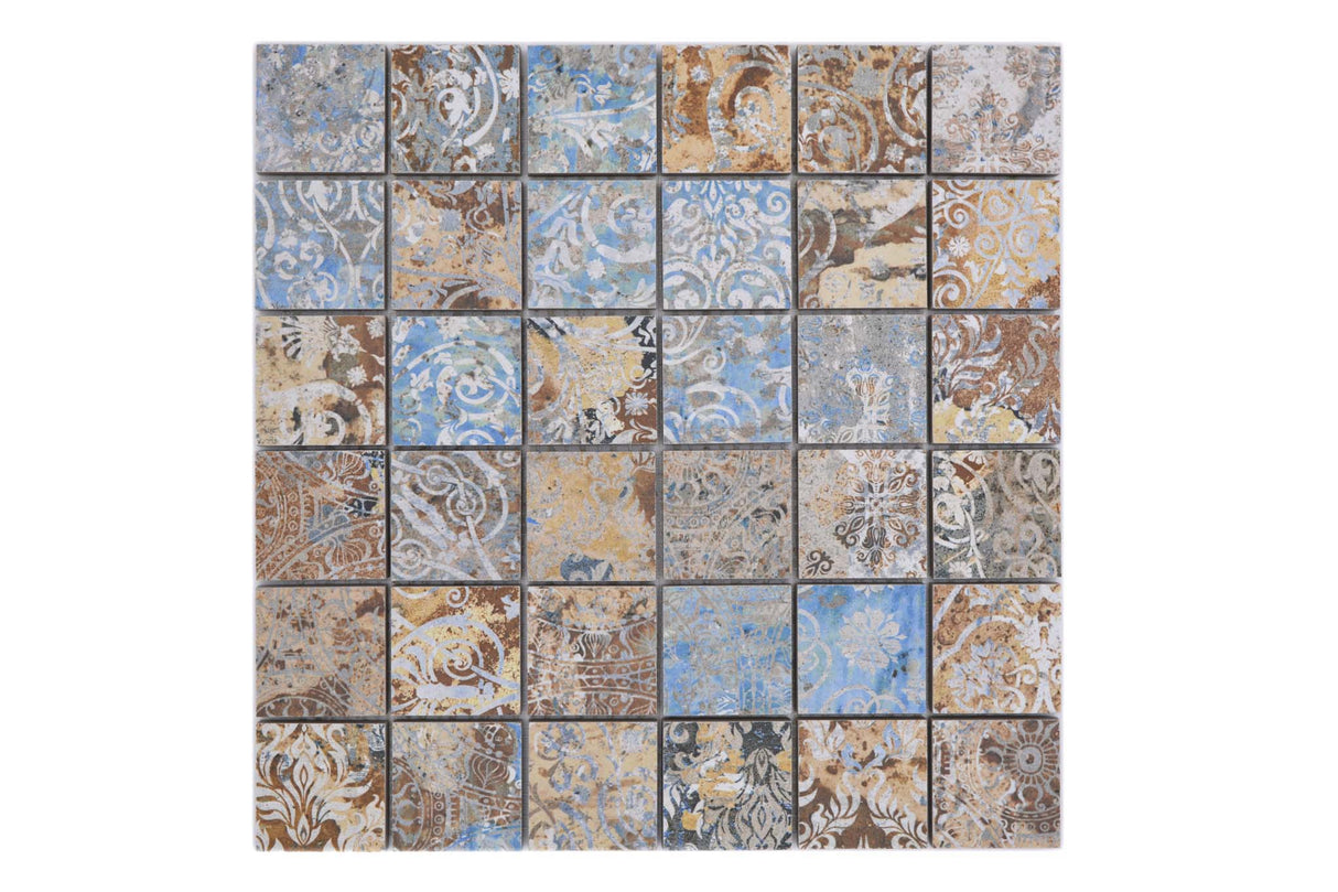 Mosaik Flerfärgad Hässleholm - 010 | 0,087 m²/ark