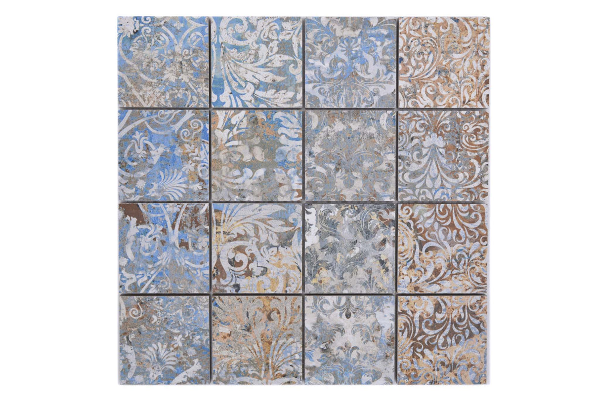 Mosaik Flerfärgad Hässleholm - 011 | 0,083 m²/ark