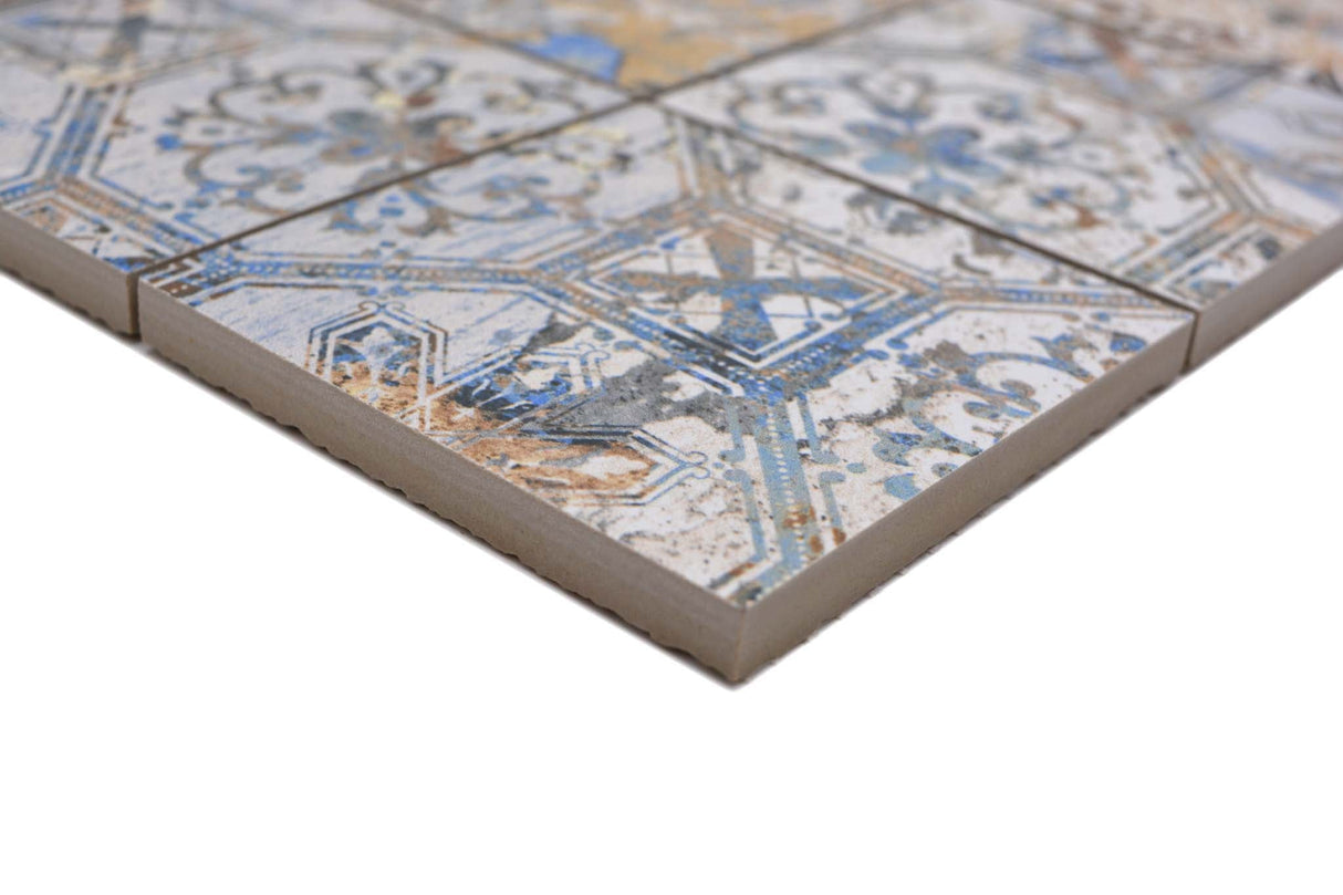 Mosaik Flerfärgad Hässleholm - 012 | 0,083 m²/ark