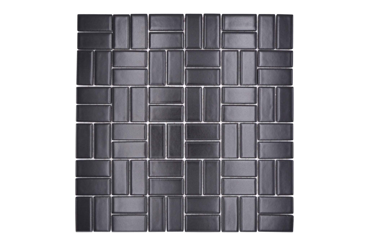 Mosaik Svart Malmö - 077 | 0,089 m²/ark