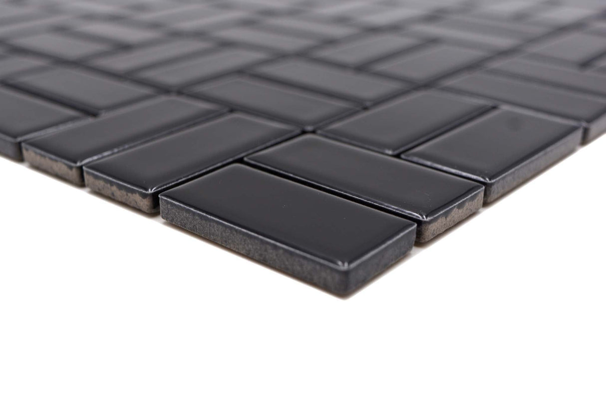 Mosaik Svart Malmö - 079 | 0,089 m²/ark