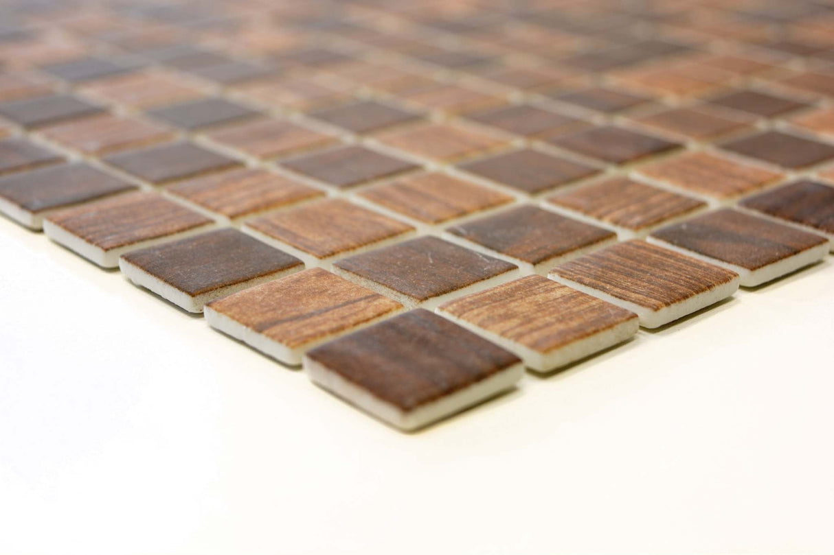 Mosaik Brun Vetlanda - 004 | 0,09 m²/ark