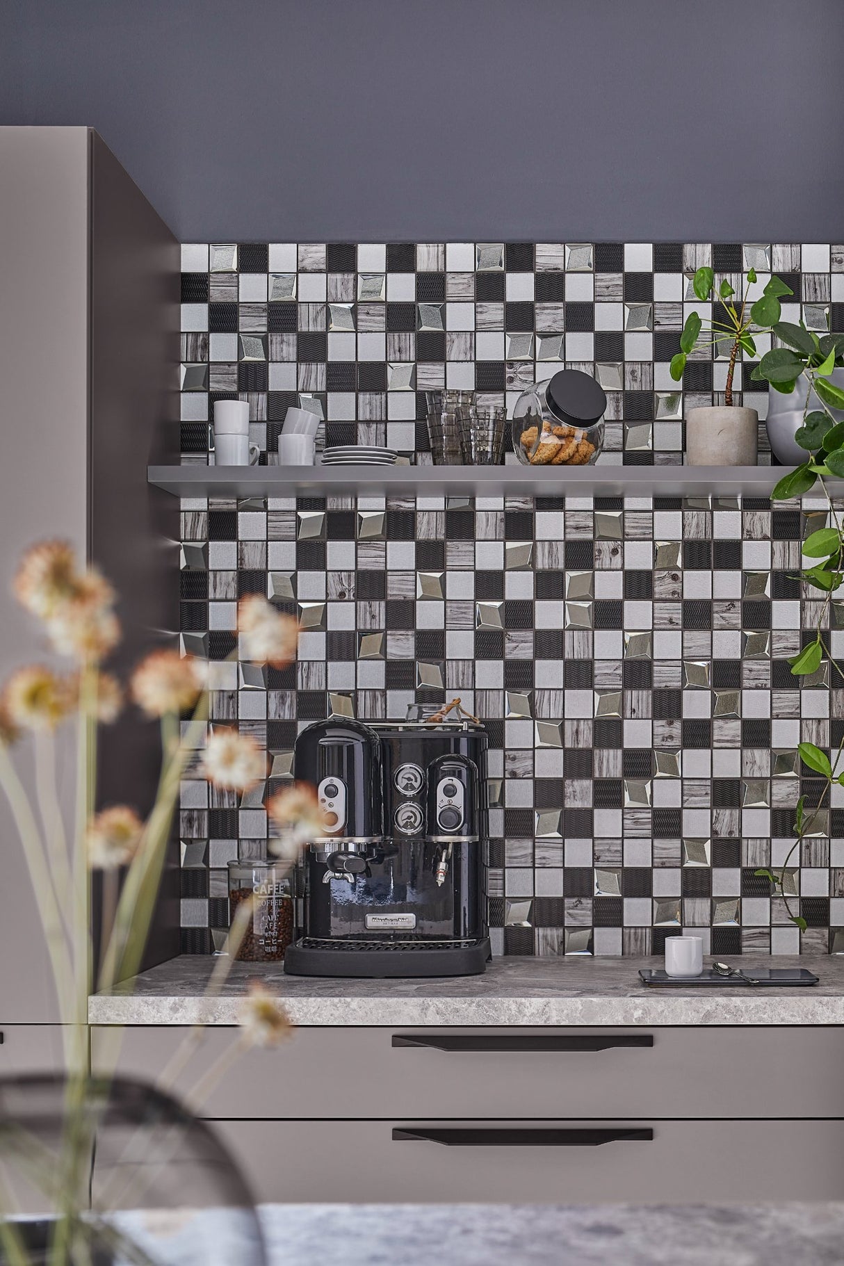 Mosaik Silver Boden - 004 | 0,089 m²/ark