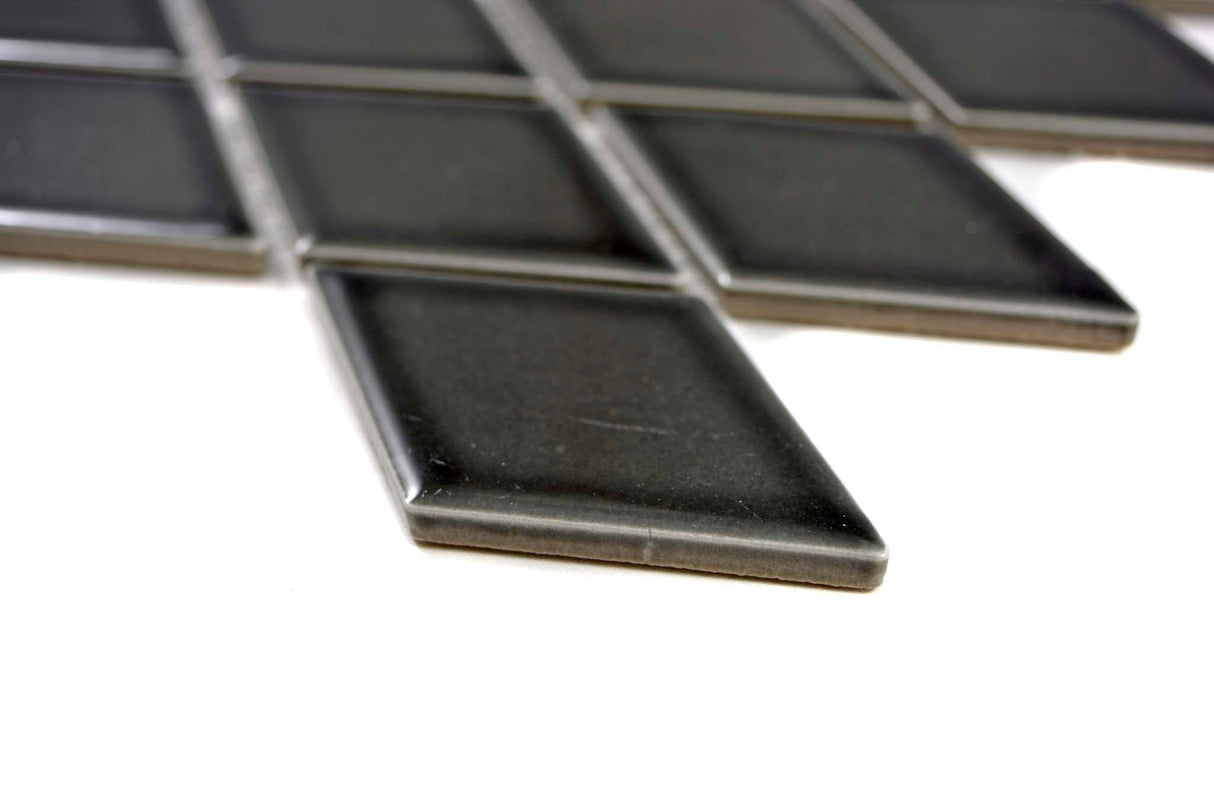 Mosaik Svart Östersund - 006 | 0,082 m²/ark