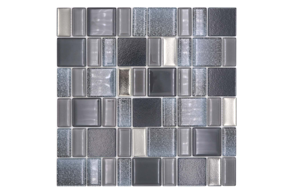 Mosaik Grå Åmål - 002 | 0,09 m²/ark