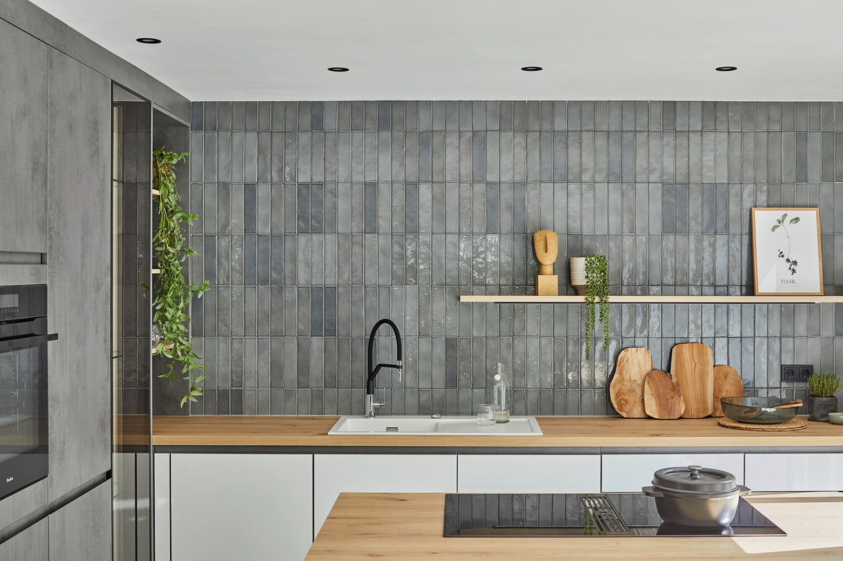 Kakel Grå Arendal - 014 | 240x60x8mm. 0,72 m²/kartong