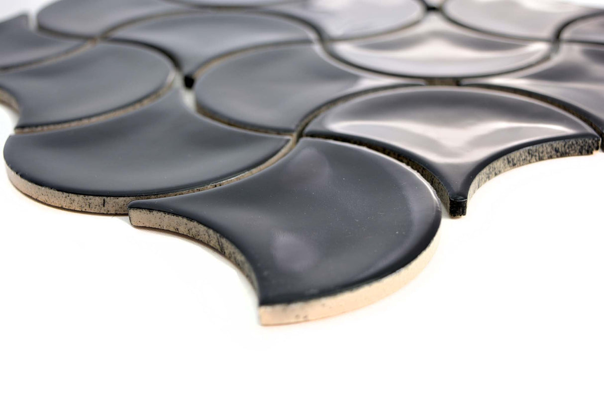 Mosaik Svart Örnsköldsvik - 006 | 0,076 m²/ark