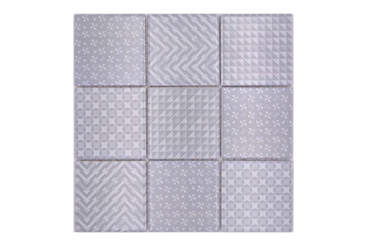 Mosaik Grå Falkenberg - 017 | 0,089 m²/ark