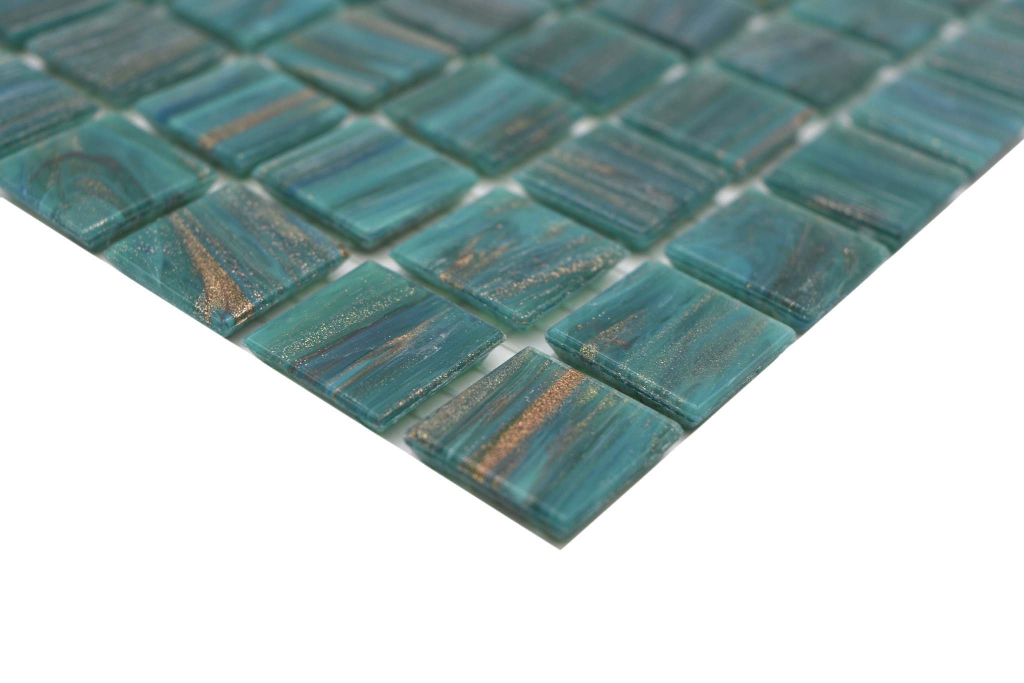 Mosaik Turkus Bjuv - 002 | 0,093 m²/ark