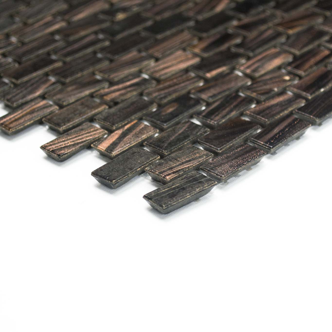 Mosaik Brun Hamar - 006 | 0,1 m²/ark