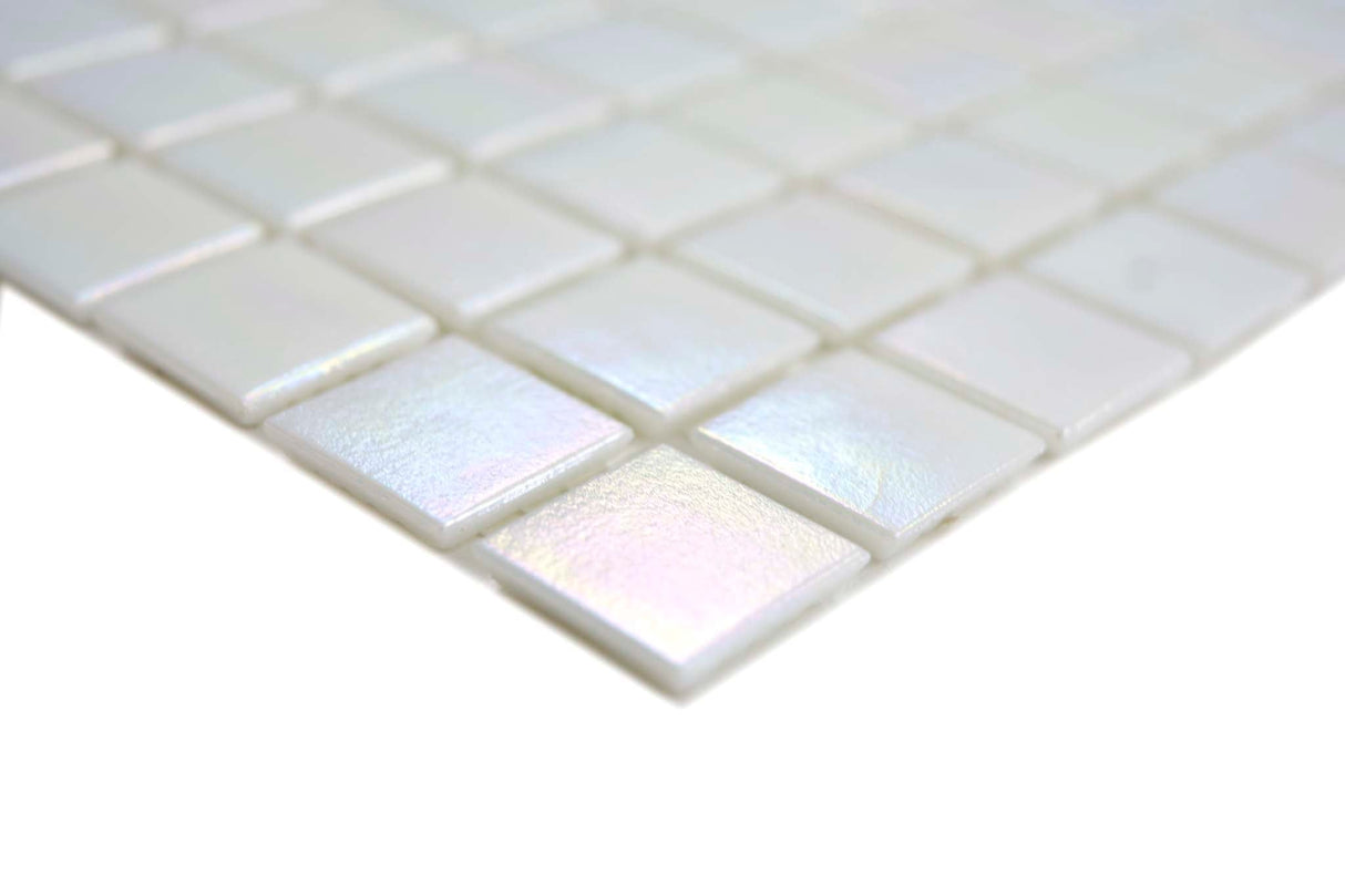 Mosaik Vit Säffle - 001 | 0,093 m²/ark