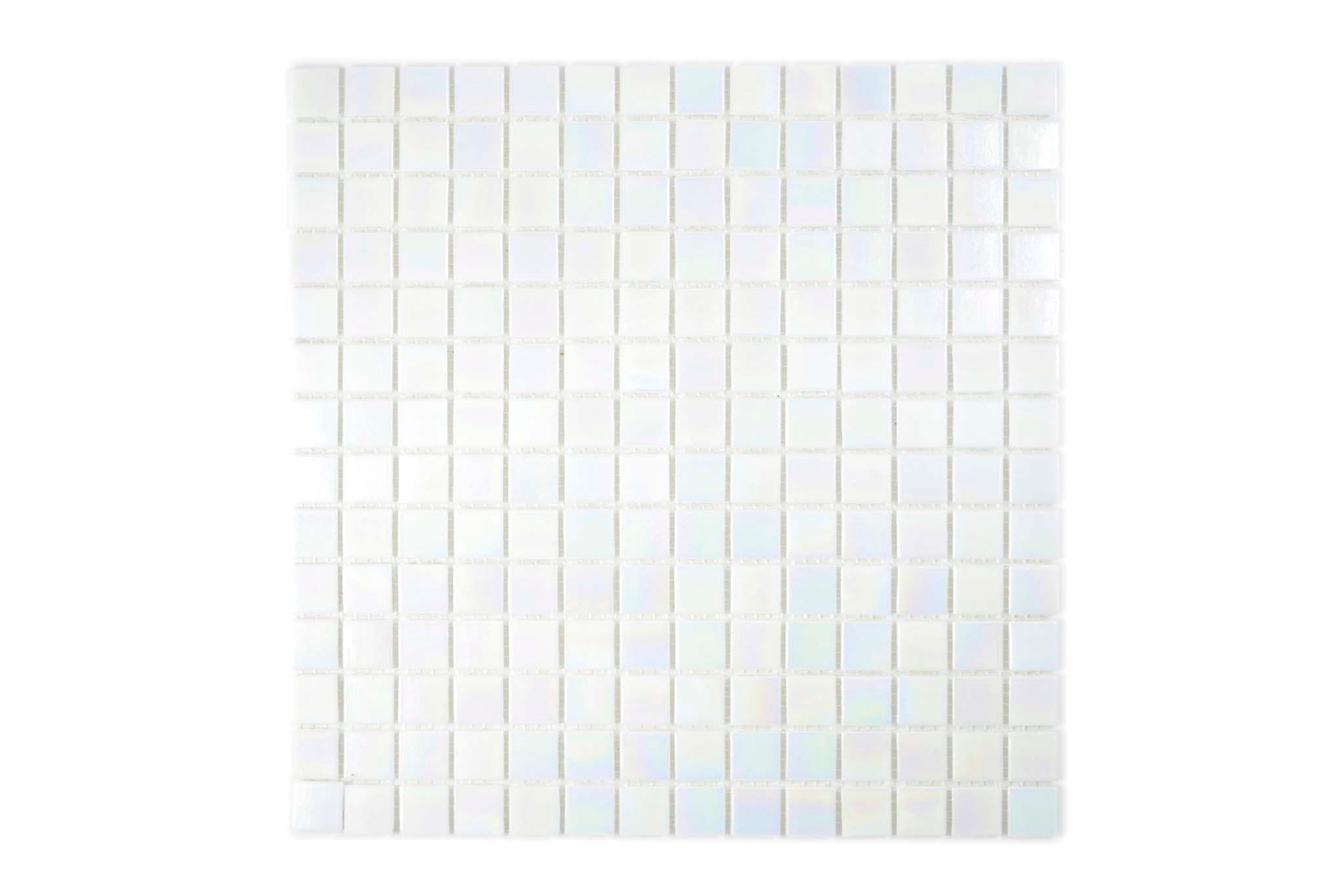 Mosaik Vit Säffle - 001 | 0,093 m²/ark