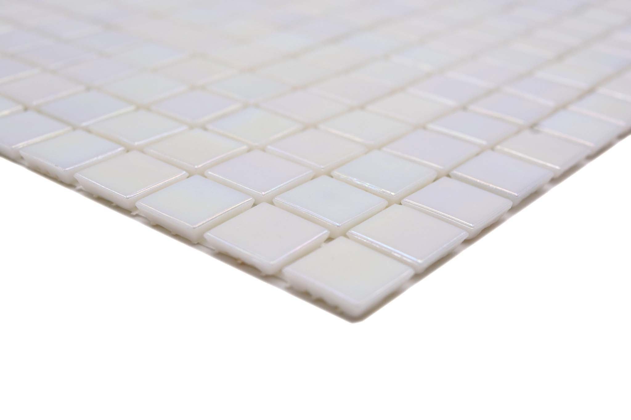 Mosaik Vit Säffle - 003 | 0,087 m²/ark