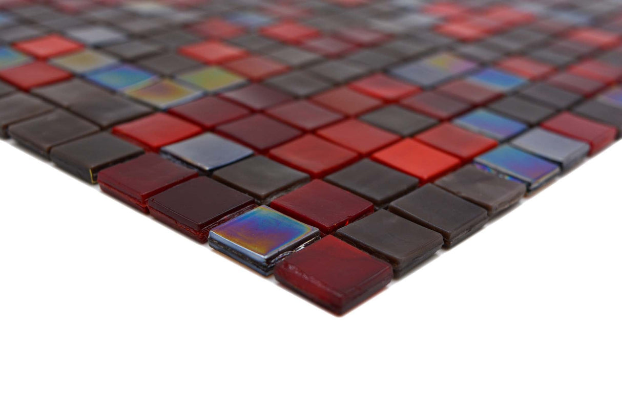 Mosaik Brun Säffle - 004 | 0,087 m²/ark