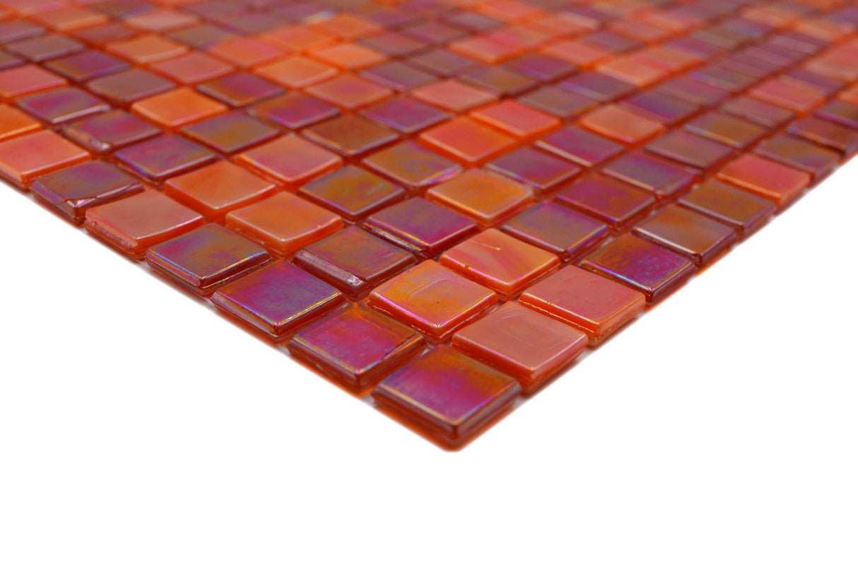 Mosaik Röd Bjuv - 010 | 0,1 m²/ark