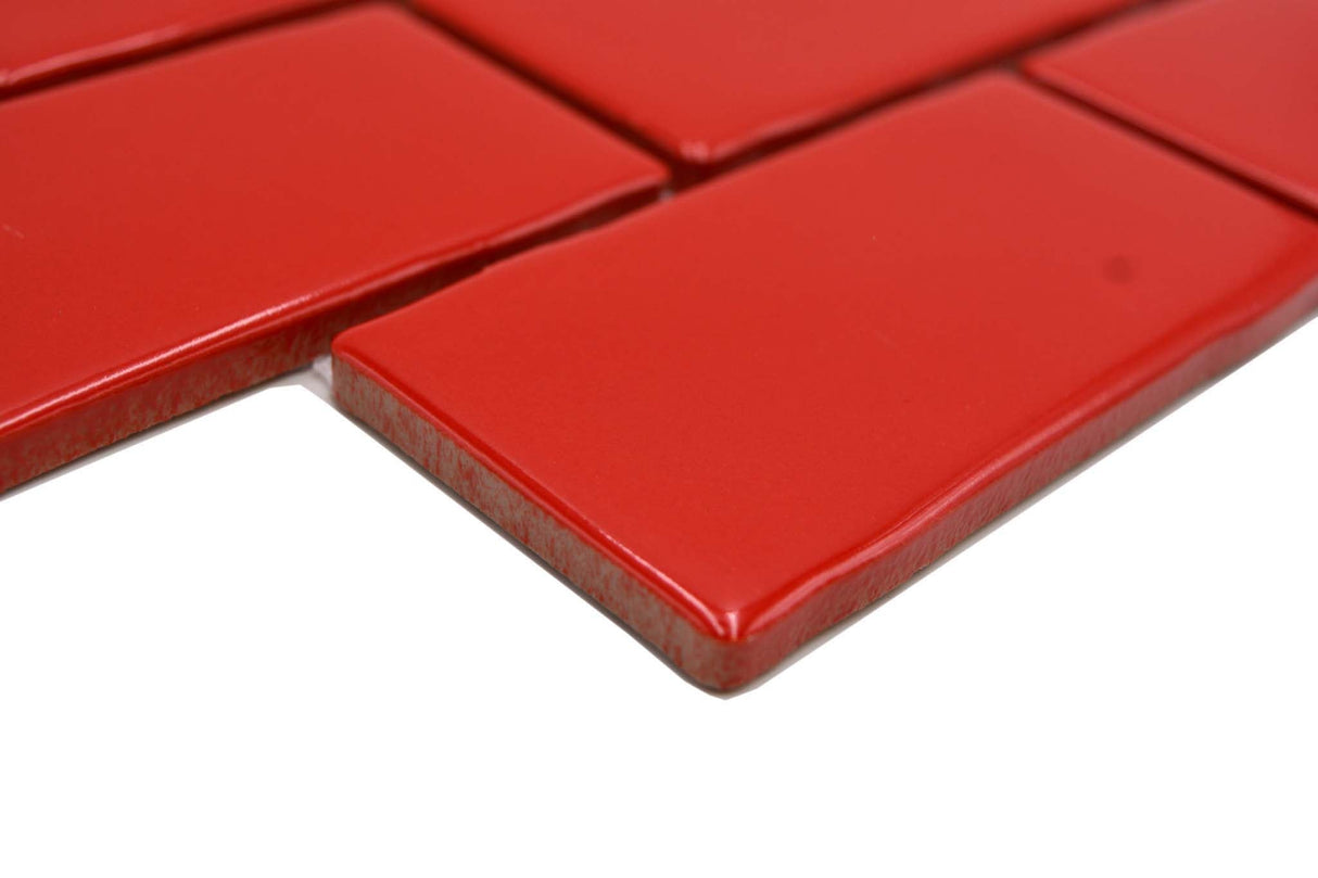 Mosaik Röd Örebro - 008 | 0,082 m²/ark
