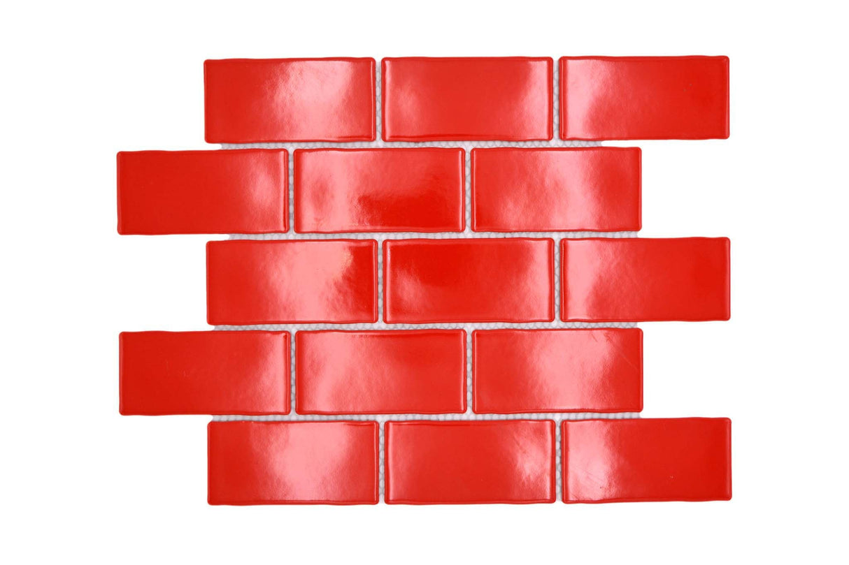 Mosaik Röd Örebro - 008 | 0,082 m²/ark