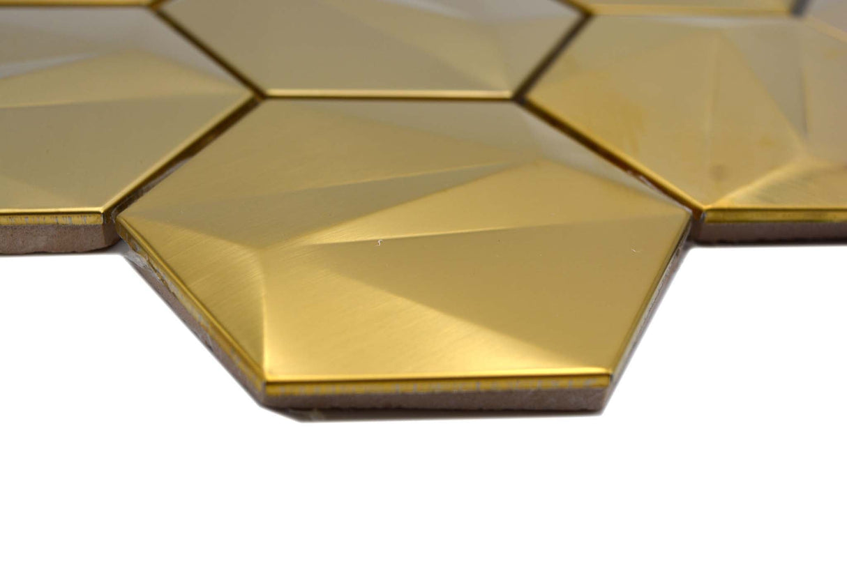 Mosaik Guld Molde - 003 | 0,077 m²/ark