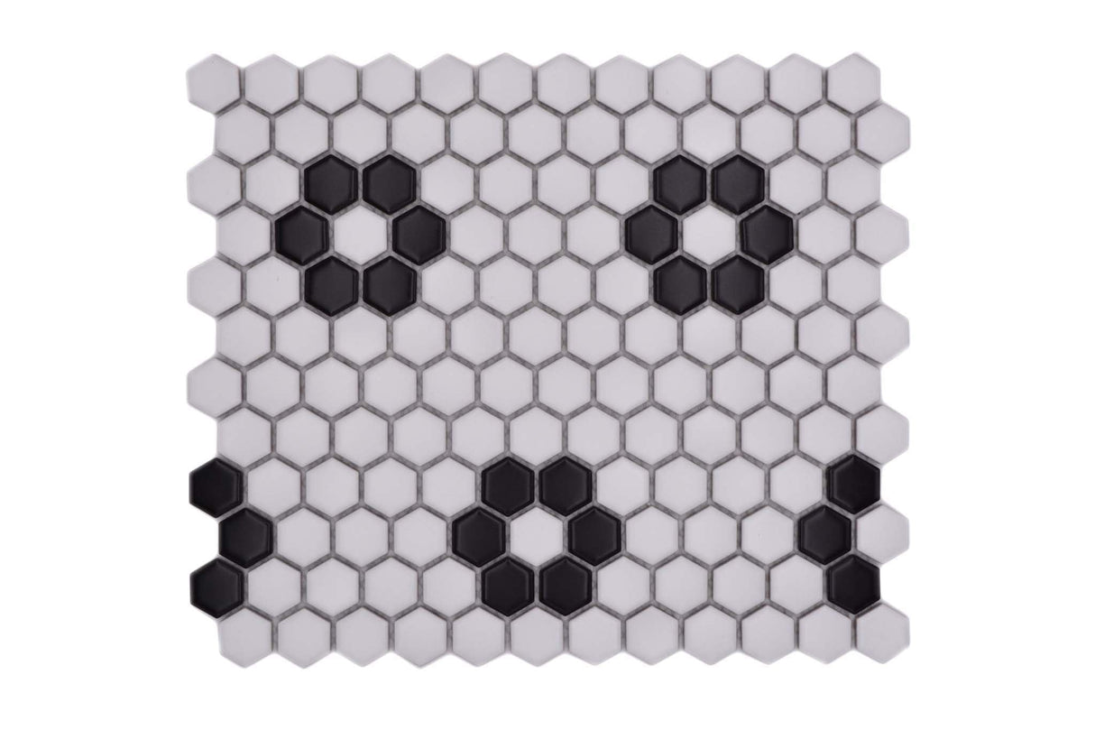 Mosaik Vit Nyköping - 015 | 0,078 m²/ark