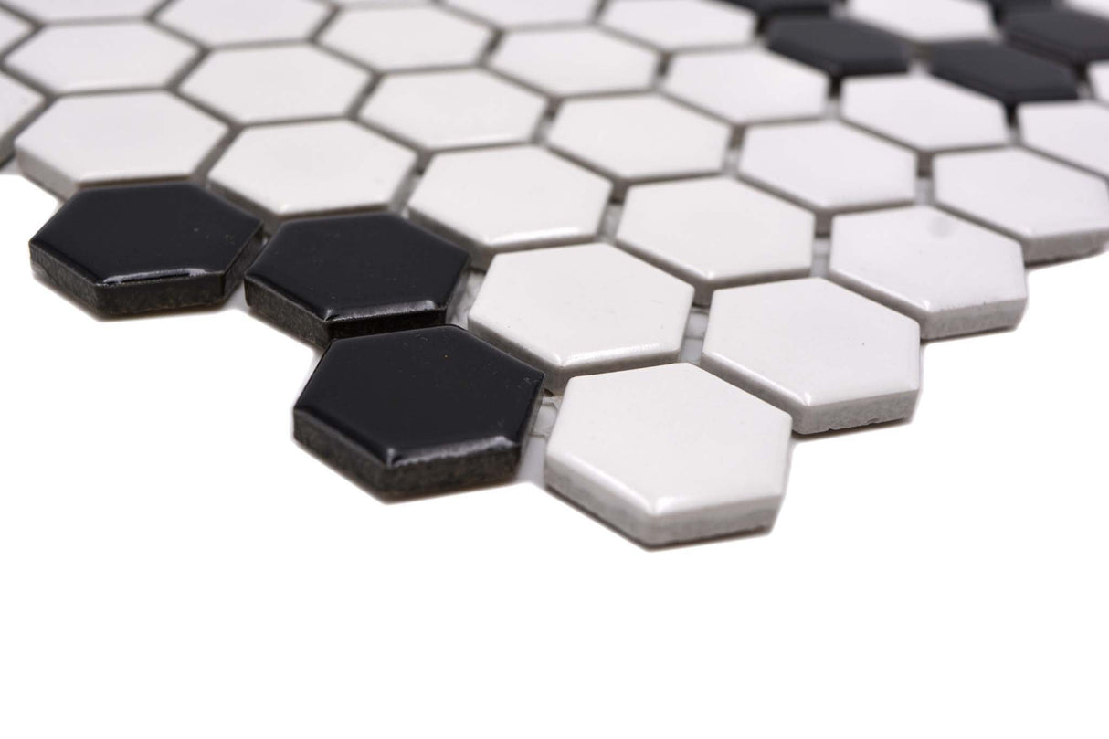 Mosaik Vit Nyköping - 016 | 0,078 m²/ark