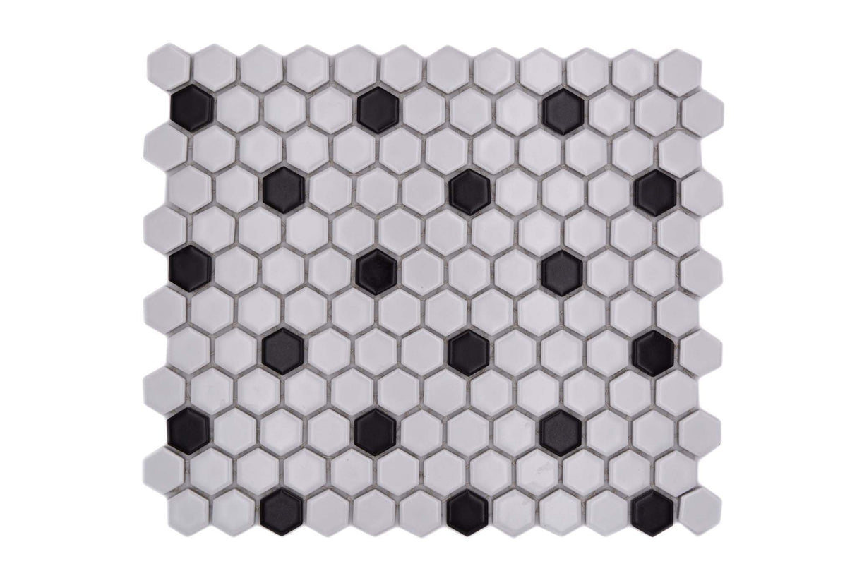 Mosaik Vit Nyköping - 017 | 0,078 m²/ark