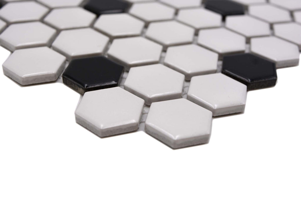 Mosaik Vit Nyköping - 018 | 0,078 m²/ark