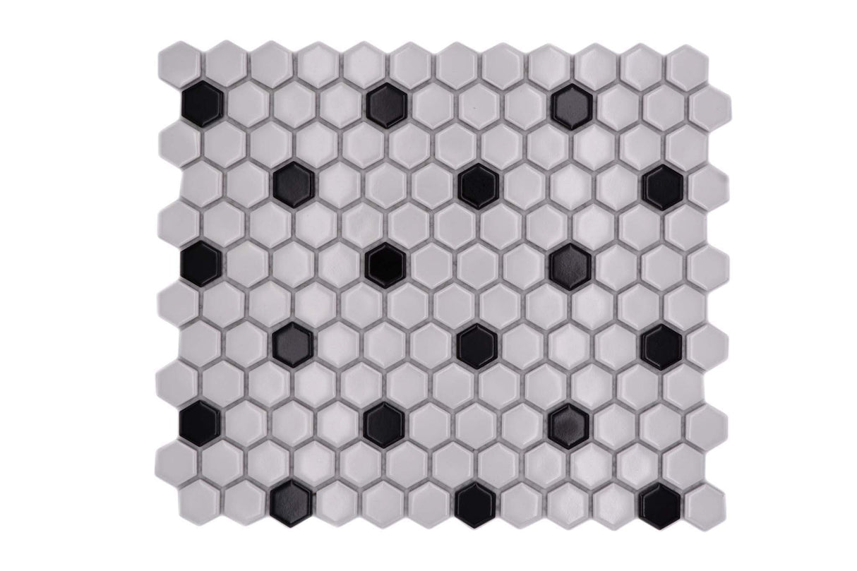 Mosaik Vit Nyköping - 018 | 0,078 m²/ark