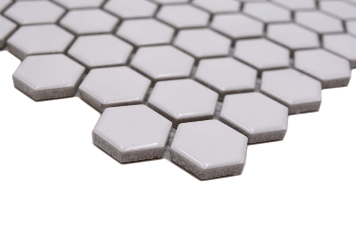 Mosaik Vit Nyköping - 019 | 0,078 m²/ark