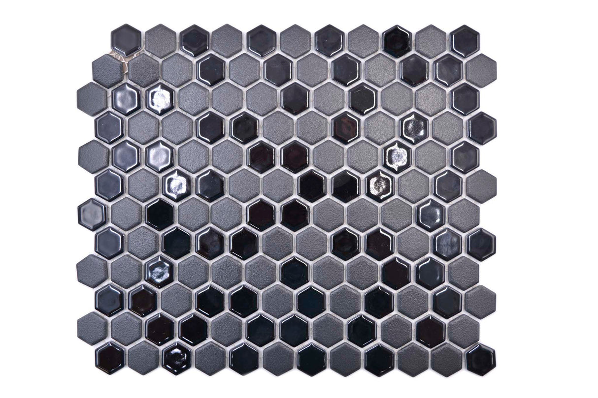 Mosaik Svart Nyköping - 022 | 0,078 m²/ark