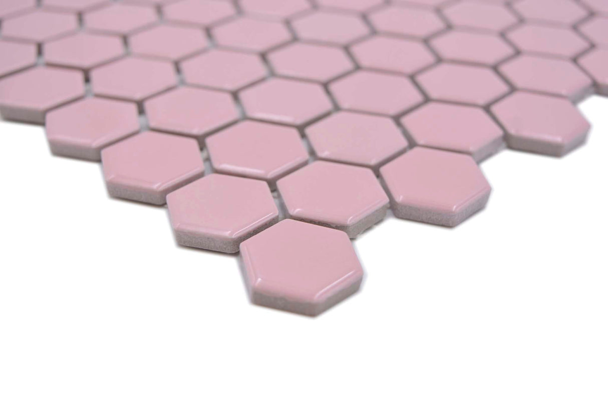 Mosaik Rosa Nyköping - 034 | 0,078 m²/ark
