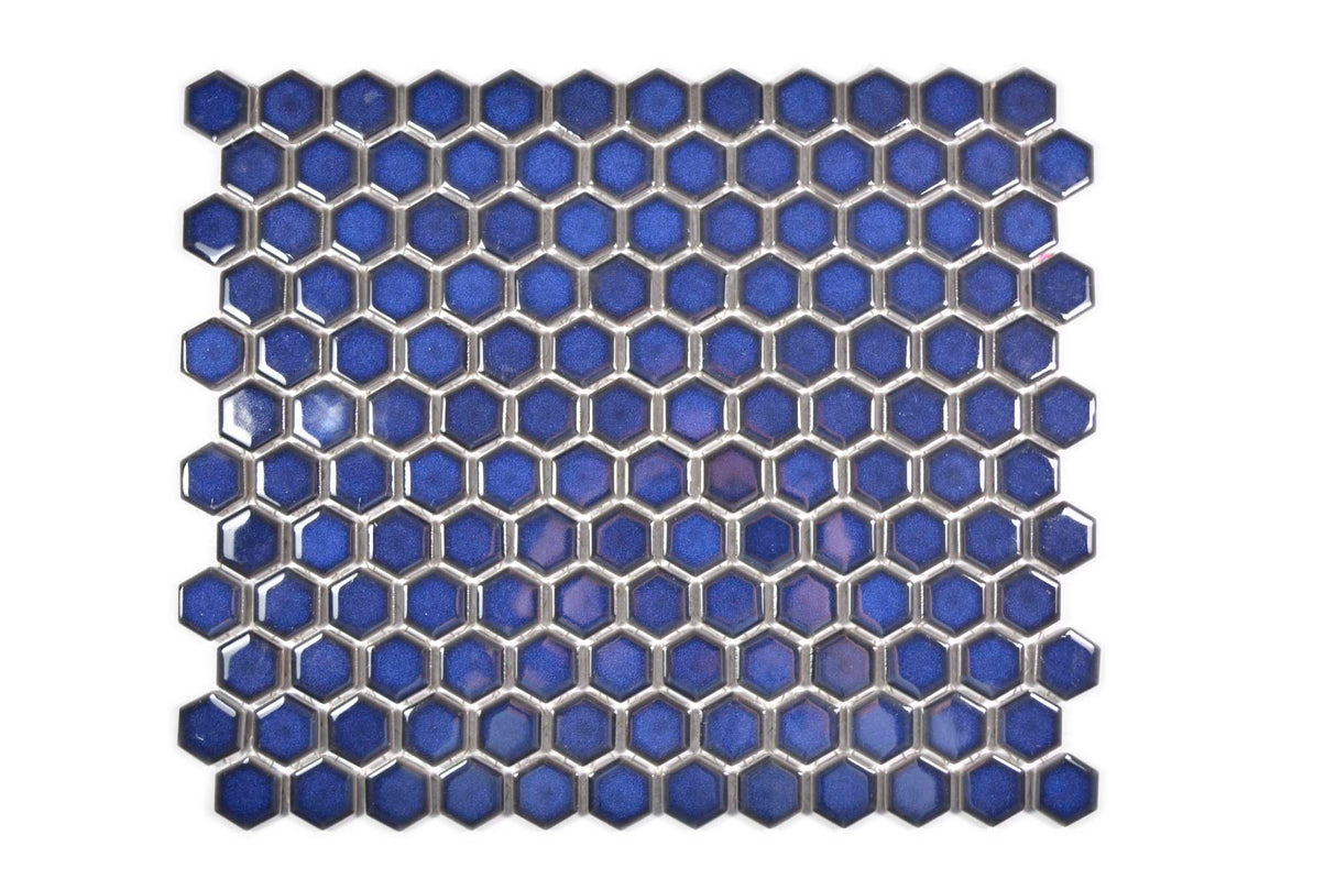 Mosaik Blå Nyköping - 037 | 0,078 m²/ark